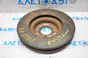 Front right brake disc Ford Edge 15-22 315/32mm
