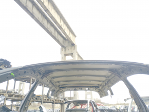 Metal roof Nissan Rogue 14-20 without sunroof, on body, dented