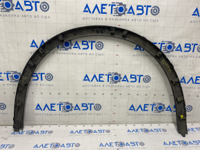 Front left arch trim Porsche Cayenne 958 11-17 narrow, broken fasteners, crack, scratches