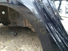 Quarter wing rear right VW Passat b8 16-19 USA on the body, black, bumps, dents