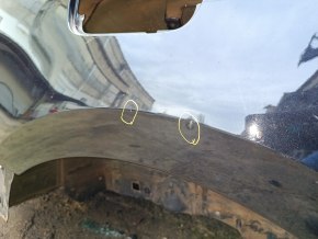 Quarter wing rear right VW Passat b8 16-19 USA on the body, black, bumps, dents