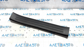 Front left threshold trim Mazda CX-9 16-23 black, broken fastening