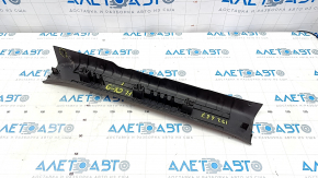 Front left threshold trim Mazda CX-9 16-23 black, broken fastening