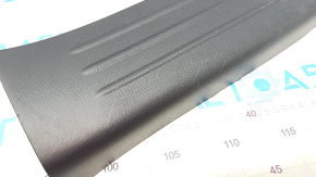 Front right door sill trim Mazda CX-9 16 - black, worn
