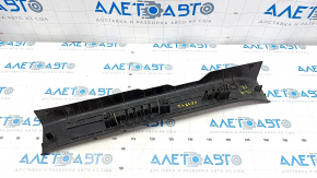 Front right door sill trim Mazda CX-9 16 - black, worn