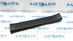 Front right door sill trim Mazda CX-9 16 - black, worn