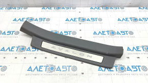 Door sill trim rear right Toyota Avalon gray 05-12 gray with chrome trim, scratches