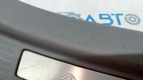 Door sill trim rear right Toyota Avalon gray 05-12 gray with chrome trim, scratches
