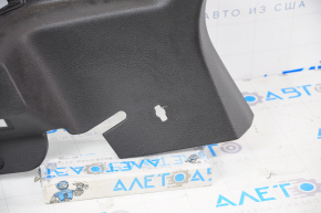 Rear pillar trim left Ford Focus mk3 11-18 5d black, broken fastener, no belt holder