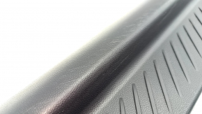 Door sill trim front left Mazda3 03-08 black, worn