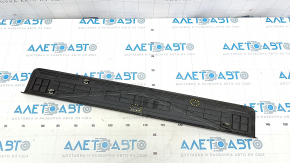 Door sill trim front right Chevrolet Camaro 16-coupe outer, black, worn, broken fasteners