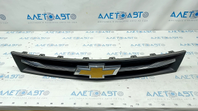 Grille radiator grill assembly Chevrolet Trax 17-20 with emblem, sand on chrome