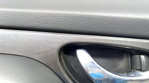 Door trim card front right Nissan Rogue 14-20 black, scratches