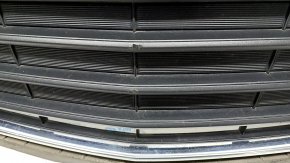 Chevrolet Trax 17-20 Front Bumper Lower Grille with Chrome, Sand, Pressed