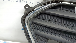 Chevrolet Trax 17-20 Front Bumper Lower Grille with Chrome, Sand, Pressed