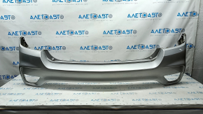 Rear bumper bare Chevrolet Trax 17-22 without parking sensors and keyless, silver
