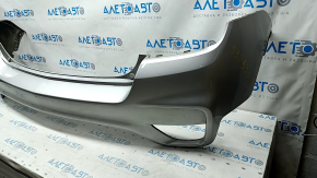 Rear bumper bare Chevrolet Trax 17-22 without parking sensors and keyless, silver
