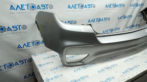Rear bumper bare Chevrolet Trax 17-22 without parking sensors and keyless, silver