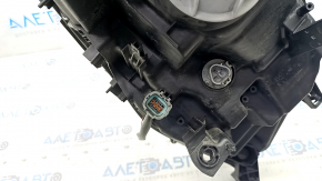 Headlight front left Nissan Rogue 17 - bare halogen, sand