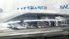 Headlight front left Nissan Rogue 17 - bare halogen, sand
