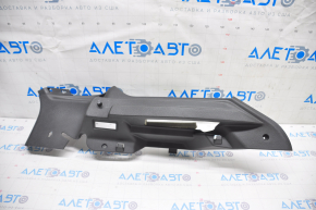 Rear pillar trim right Ford Focus mk3 11-18 5d black, without plug, broken fasteners