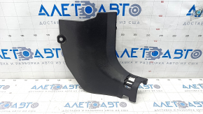Front pillar trim lower right Nissan Rogue 14-20 black, scratches