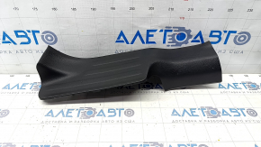 Door sill trim inner rear left Nissan Rogue 14-20 black, scratches