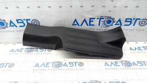 Door sill trim inner rear right Nissan Rogue 14-20 black, scratches