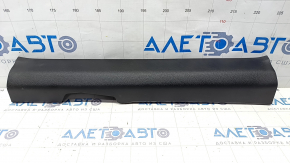 Door sill trim inner front left Nissan Rogue 14-20 black, scratches