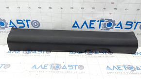 Door sill trim inner front right Nissan Rogue 14-20 black, scratches