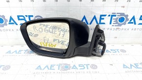Side mirror left Nissan Rogue 14-20 3 pins, black