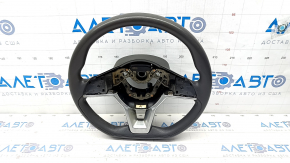 Naked steering wheel Nissan Rogue 17 - black rubber, scratches