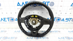 Naked steering wheel Nissan Rogue 17 - black rubber, scratches