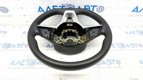 Naked steering wheel Nissan Rogue 17 - black rubber, scratches