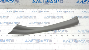 Door sill trim inner rear left Toyota Camry v50 12-14 usa gray, scratches
