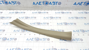 Door sill trim inner rear left Toyota Camry v50 12-14 usa beige, broken fastening, worn