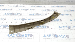 Door sill trim inner rear left Toyota Camry v50 12-14 usa beige, broken fastening, worn