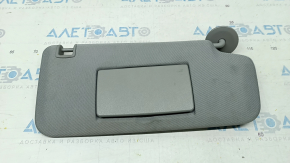 Right visor Chevrolet Trax 17-22 gray, without backlight, without hook, for dry cleaning