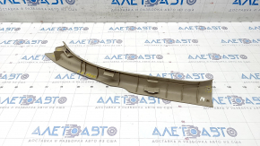Door sill trim inner rear right Toyota Camry v50 12-14 usa beige, broken fastening, worn