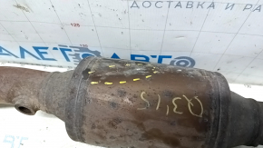 The inlet pipe with the catalytic converter Audi Q3 8U 15-18 CCTA is crushed