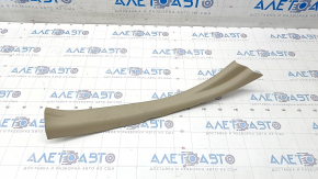 Door sill trim inner rear right Toyota Camry v50 12-14 usa beige, worn