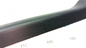 Door sill trim front left inner Toyota Avalon 13-18 black, worn