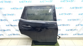Door assembly rear right Nissan Rogue 14-20 black G41, butt