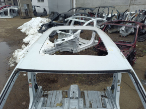 Metal roof Audi Q3 8U 15-18 for panorama, on the body