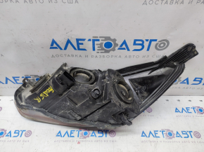 Headlight front right bare Ford Focus mk3 15-18 rest halogen dark, for polishing, driftwood