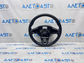 Steering wheel bare Ford Focus mk3 15-18 rest, black worn leather