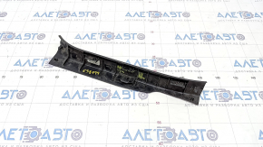 Door sill trim rear left inner Toyota Avalon 13-18 black, worn