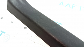 Door sill trim rear right inner Toyota Avalon 13-18 black, broken fastening, worn