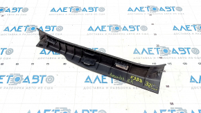 Door sill trim rear right inner Toyota Avalon 13-18 black, broken fastening, worn