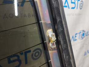 Rear glass Hyundai Sonata 15-19 non-factory tinting, scratches
